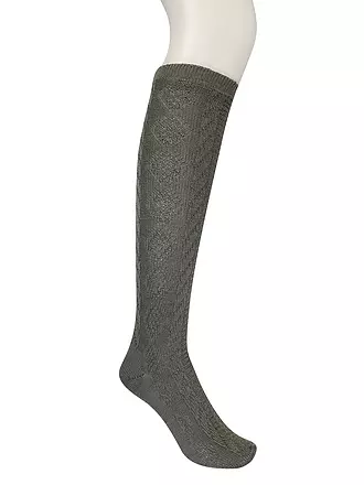 LUISE STEINER | Chaussette montante beige | olive